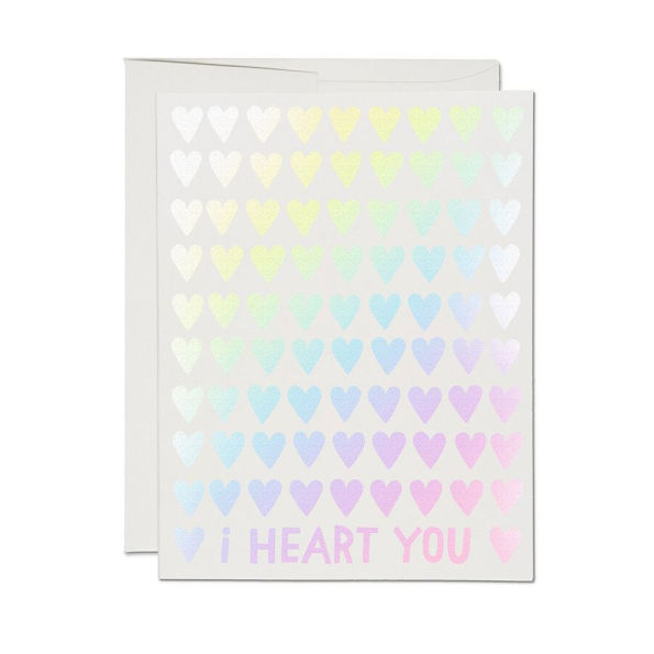 Lots of Hearts Love Card