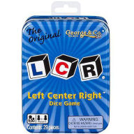 LCR® Left Center Right Dice Game Blue Tin Original