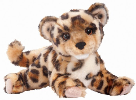 stuffed leopard toy