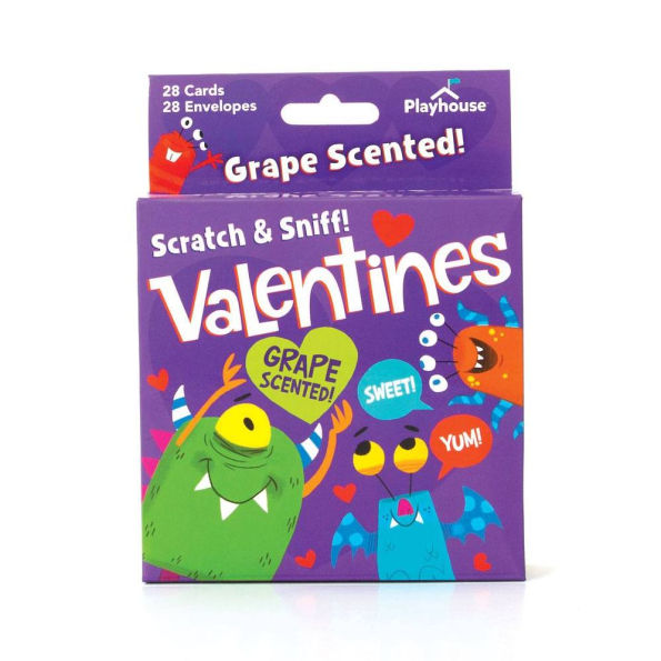 Scratch & Sniff Monster Valentine's Day Classroom Set