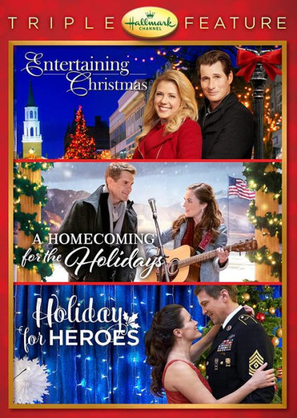 Hallmark Triple Feature: Entertaining Christmas/A Homecoming for the Holidays/Holiday for Heroes