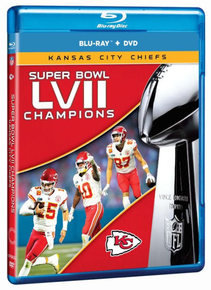 NFL: Super Bowl LVII Champions - Kansas City Chiefs [Blu-ray/DVD]
