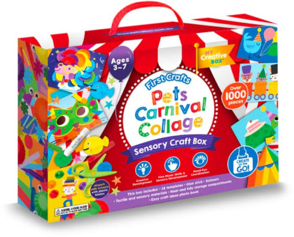 Pets Carnival Collage Sensory Craft Box