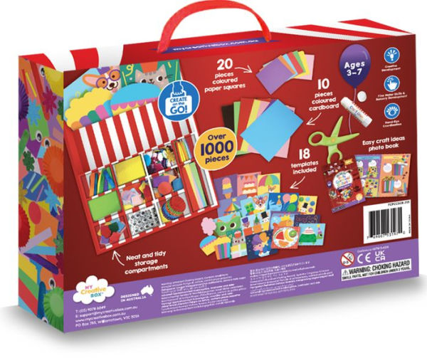 Pets Carnival Collage Sensory Craft Box