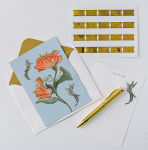 Alternative view 2 of Hummingbird Luxury Thank You Card Set