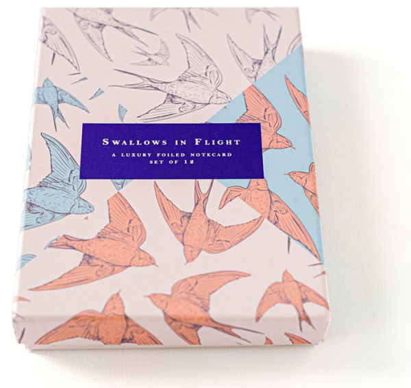 Swallows in Flight Stationery Set