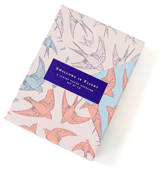 Swallows in Flight Stationery Set