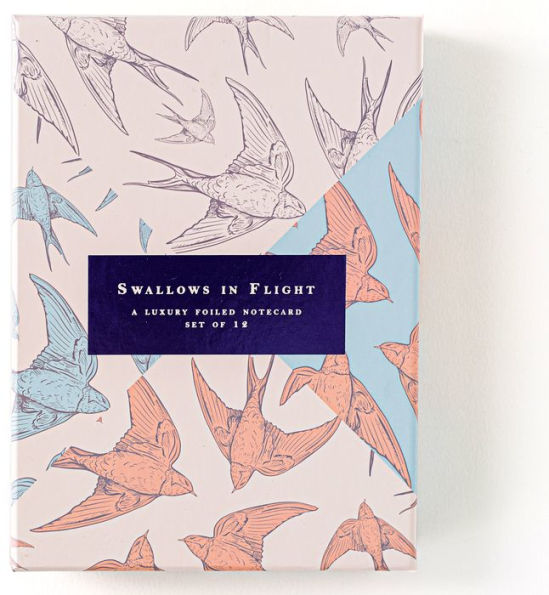 Swallows in Flight Stationery Set