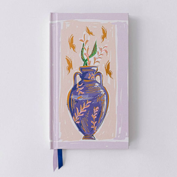 Mediterranean Vase Pocket Journal - Violet