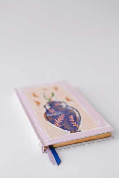 Mediterranean Vase Pocket Journal - Violet