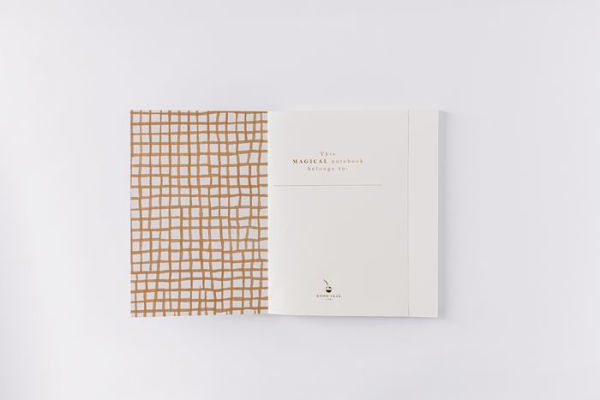 Green Mushroom Pattern Softcover Notebook