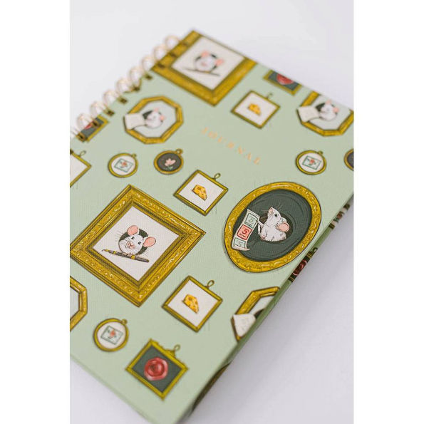 Mouse Cameo Spiral Notebook