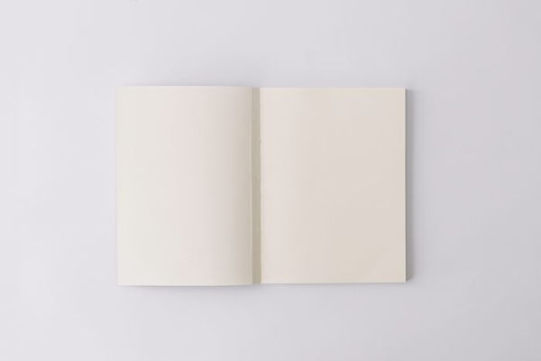 Antique Bows Softcover Notebook - Blue