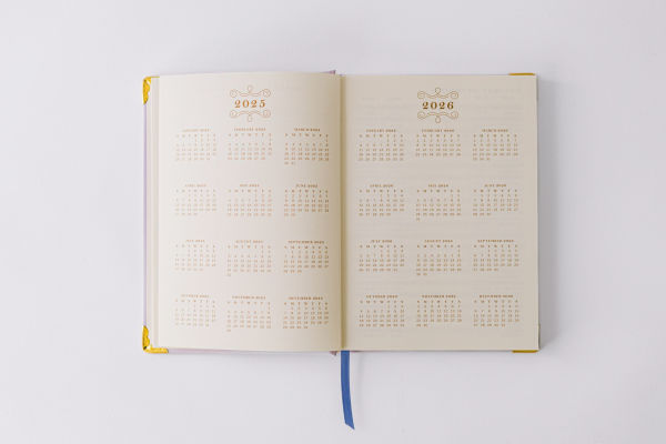 2025-2026 Vines and Butterflies 17-Month Weekly Medium Bound Planner