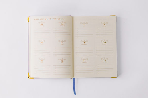 2025-2026 Vines and Butterflies 17-Month Weekly Medium Bound Planner