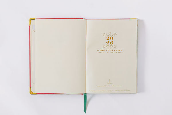 2026 Tulip Floral 12-Month Medium Bound Planner