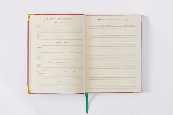 2026 Tulip Floral 12-Month Medium Bound Planner