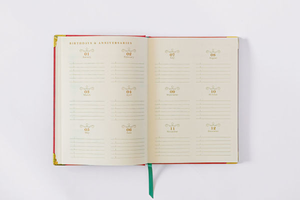 2026 Tulip Floral 12-Month Medium Bound Planner