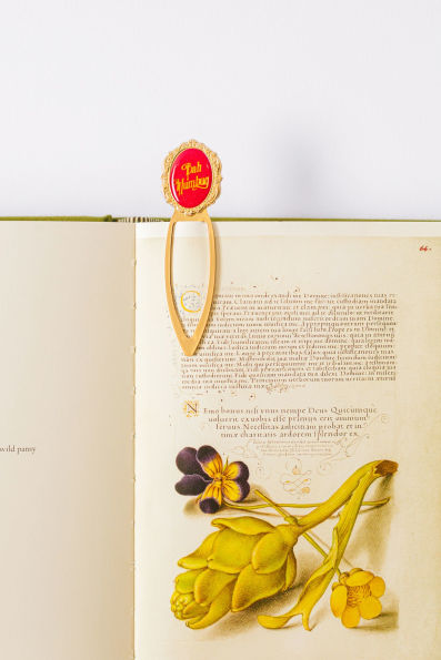 Bah Humbug Metal Clip Bookmark