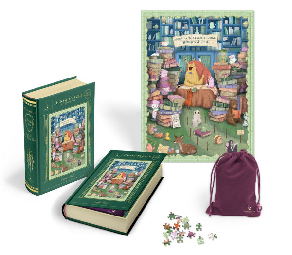 Snaily's Books 1,000 Piece Puzzle