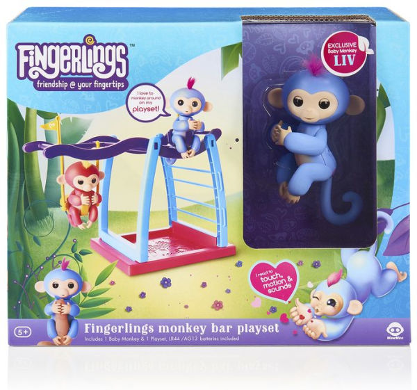 Fingerlings Play Set - Monkey Bar/Swing