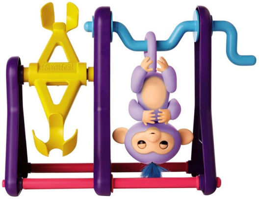 fingerlings playset with 2 monkeys