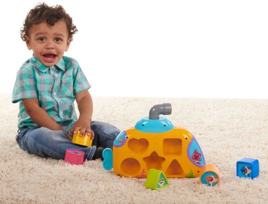 baby shark shape sorter