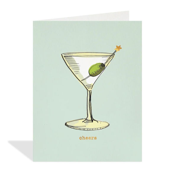 Dry Martini Congratulations Card
