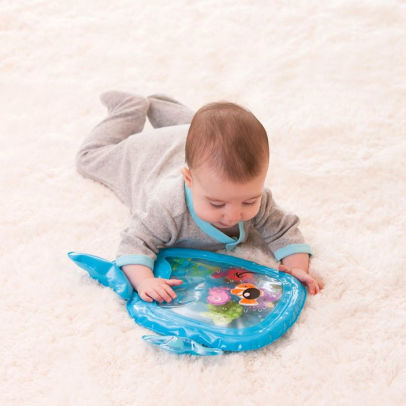 water sensory play mat