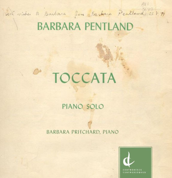 Barbara Pentland: Toccata