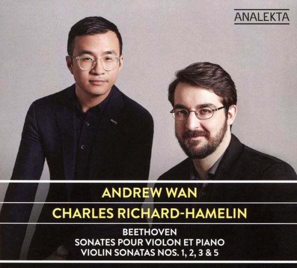 Beethoven: Sonates pour Violon et Piano Nos. 1, 2, 3 & 5