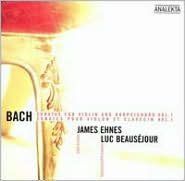 Bach: Sonatas for Violin and Harpsichord, Vol. 1