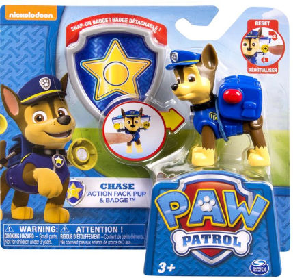 paw patrol action pack pup set