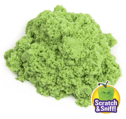 green kinetic sand