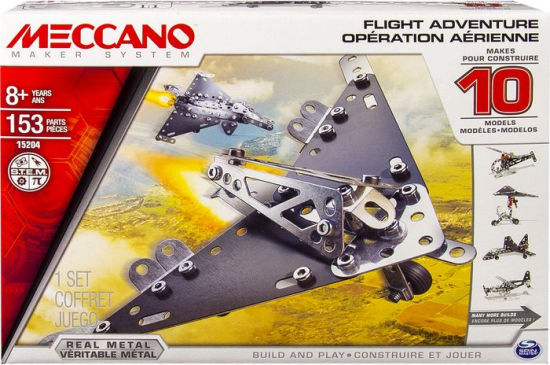 meccano plane set