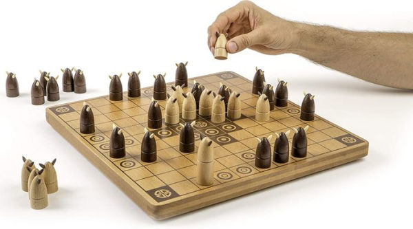 Jeu de société Hnefatafl, jeu d'échecs viking, jeu d'échecs en bois,  ensemble de voyage adulte / enfant avec boîte en bois