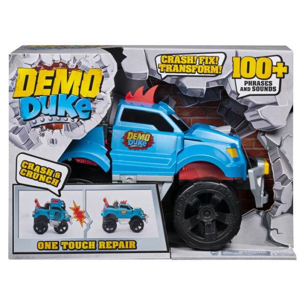 Demo Duke Crashing and Transforming Vehicle