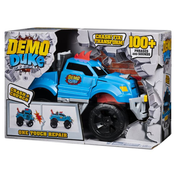 Demo Duke Crashing and Transforming Vehicle
