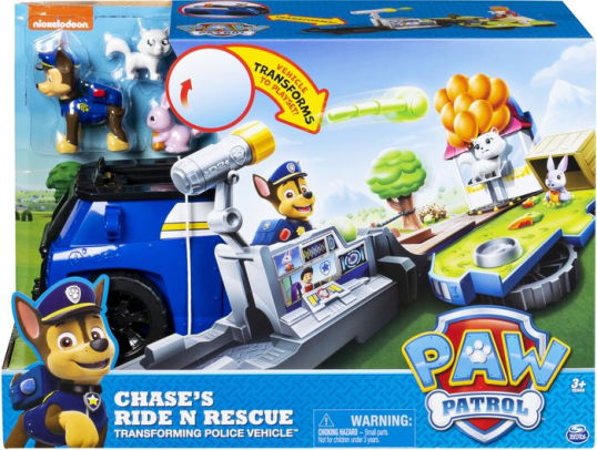 paw patrol marshall ride n rescue