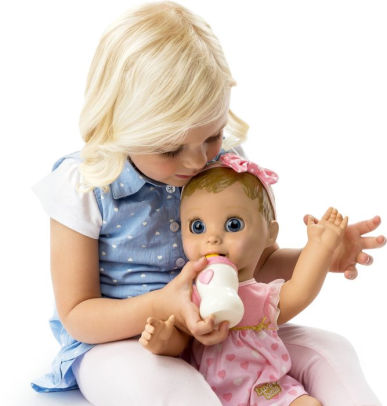 luvabella interactive baby doll blonde hair kids toys