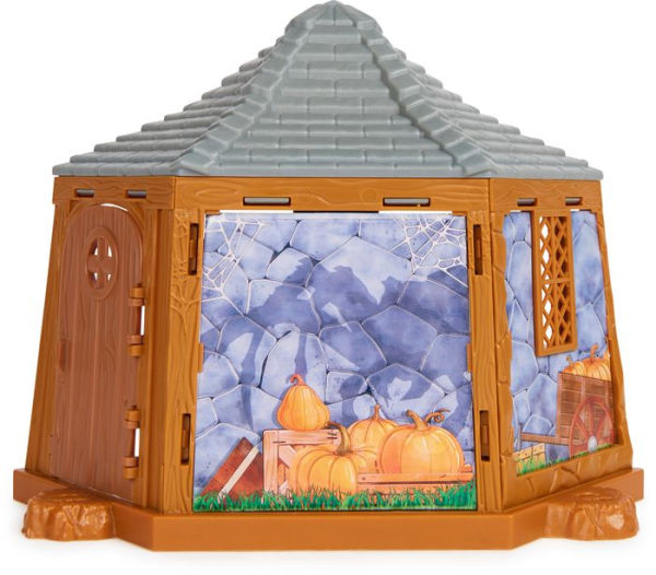 Wizarding World Harry Potter, Magical Minis Hagrid's Hut Playset with 2 Figures and 9 Doll Accessories, Kids Toys for Ages 6 and up