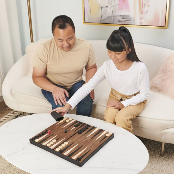 Legacy Deluxe Wooden Backgammon