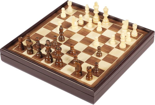 Cardinal Premium Wood Chess Board, Age 6+
