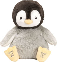 Title: GUND Baby Animated Kissy The Penguin Stuffed Animal Plush for Baby Boys and Girls, Black/White/Grey, 12