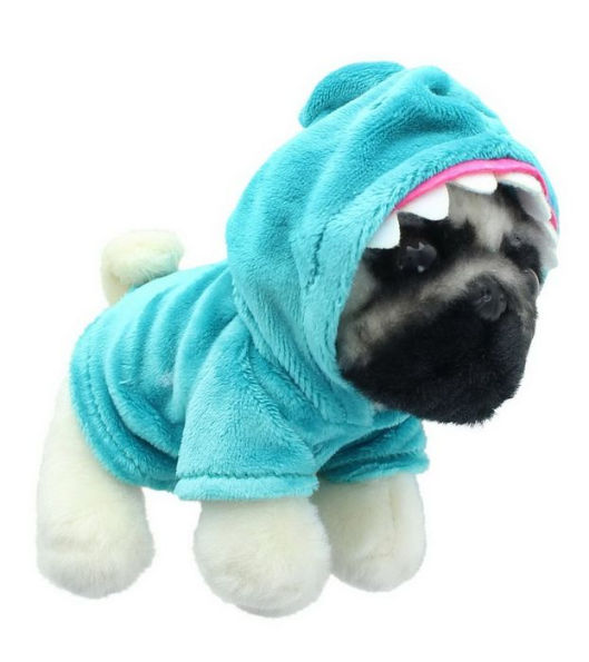 Doug the Pug Shark Dog Stuffed Animal Plush