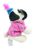 Alternative view 2 of Doug the Pug Birthday Dog Stuffed Animal Plush