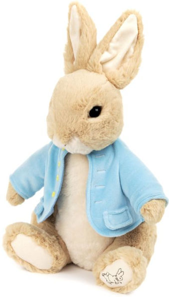 Peter Rabbit with Carrot 6.5 Plush B&N Exclusive by SPIN MASTER