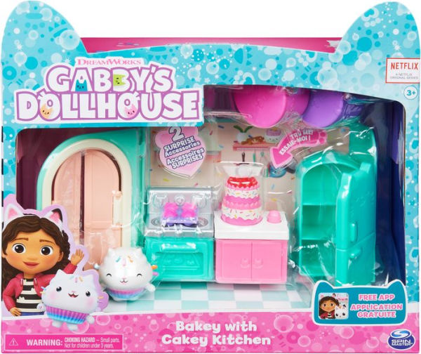  Gabby's Dollhouse, Deluxe Figure Gift Set with 7 Toy