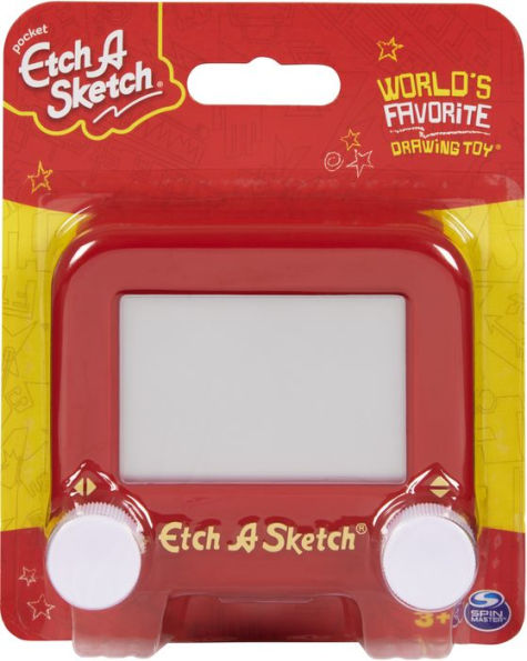 Pocket Etch a Sketch Sustainable Packaging by SPIN MASTER