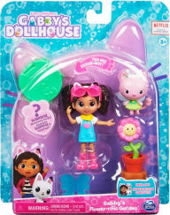 Title: Gabbys Dollhouse, Flower-rific Garden Set with 2 Toy Figures, 2 Accessories, Delivery and Furniture Piece, Kids Toys for Ages 3 and up